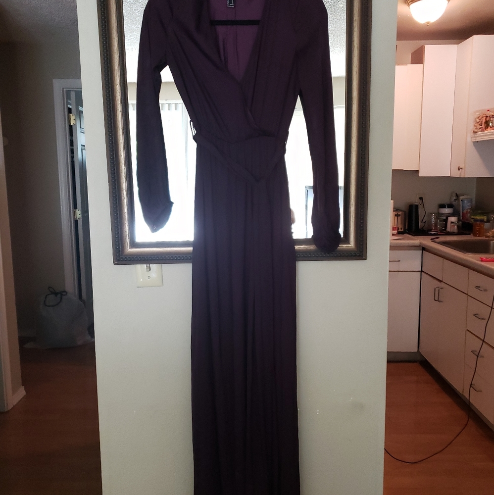 Plum dress